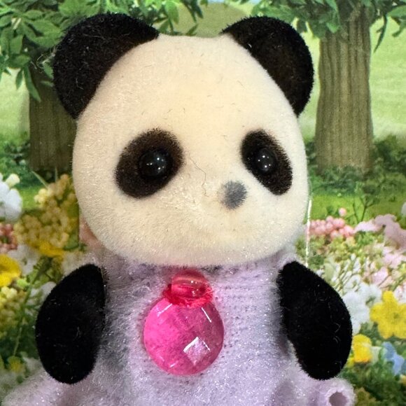 Calico Critters Pookie Panda Family Figurine Set  Dolls Dollhouse Figures Toys - Picture 10 of 11